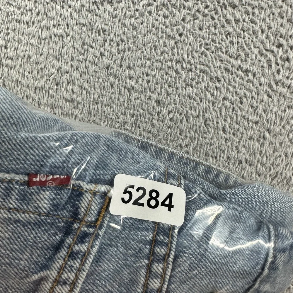 VINTAGE Levi's 505 Jeans Mens 34x32 Blue Faded Distressed Classic‎ Y2K